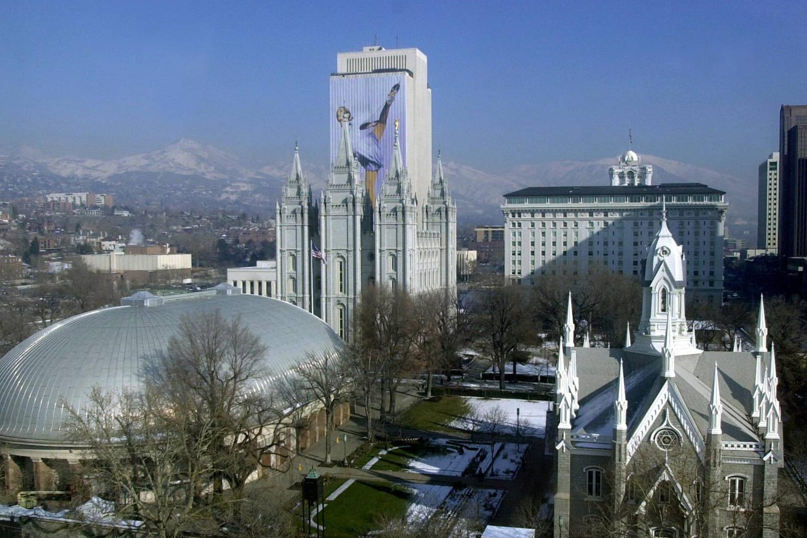 Stadtbild von Salt Lake City: Das Epizentrum des Erdbebens lag nur wenige Kilometer außerhalb der Stadt.