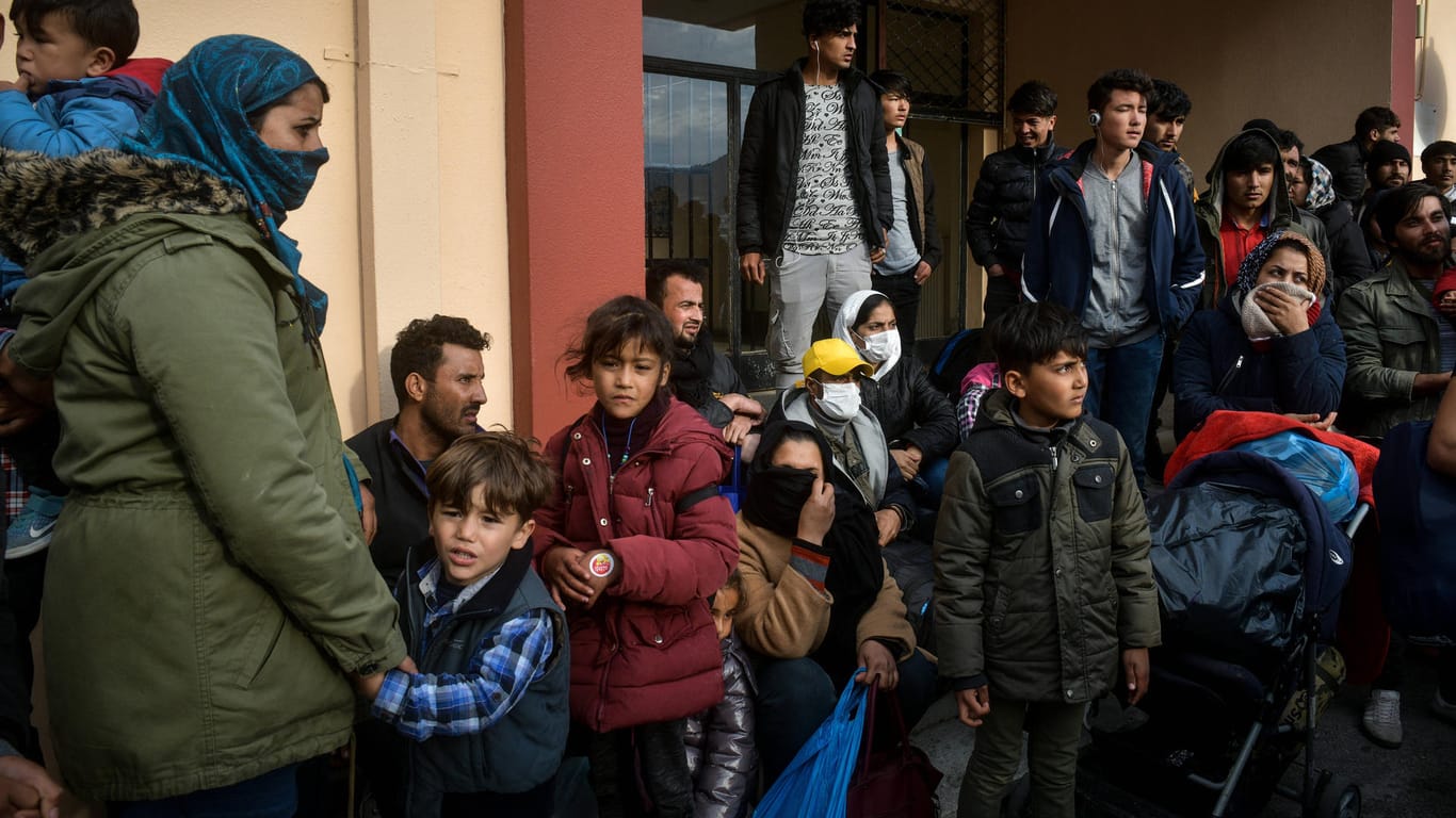 Flüchtlinge auf Lesbos: Wenn Covid-19 die Krisenherde erreicht, kann das verheerende Folgen haben.
