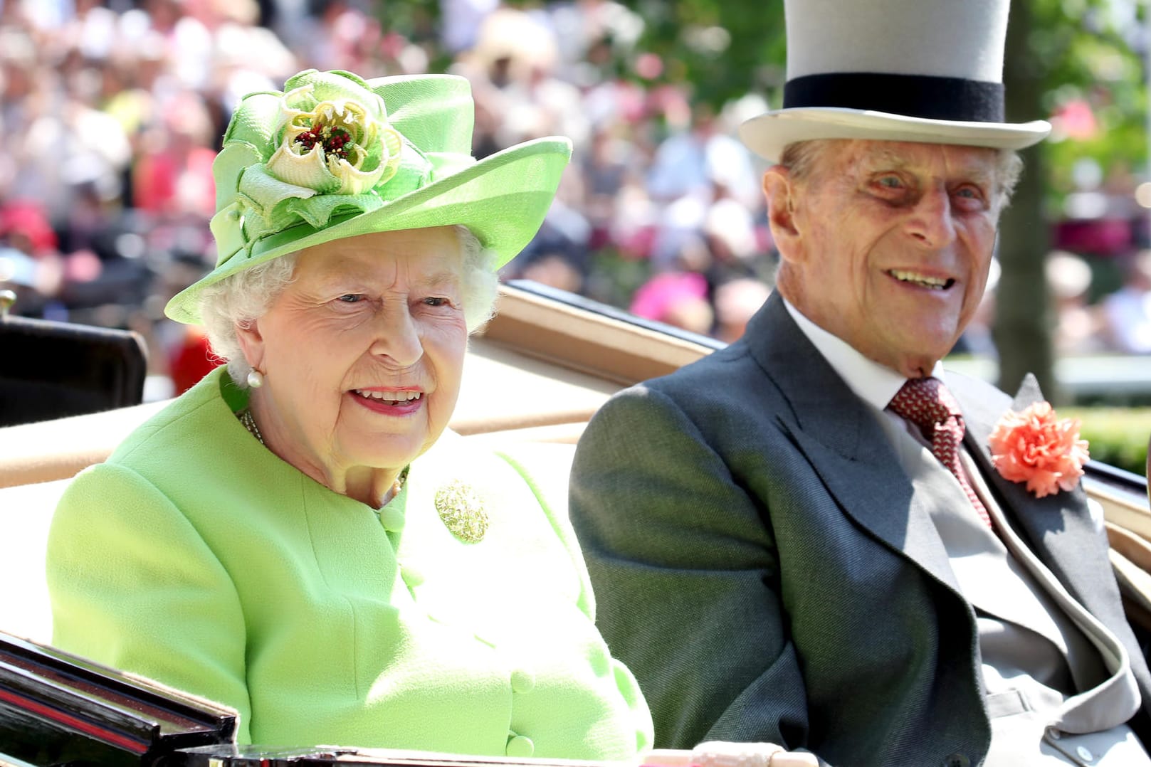 Die Queen und Prinz Philip: Das Ehepaar verbringt die nächste Zeit gemeinsam auf Windsor Castle.