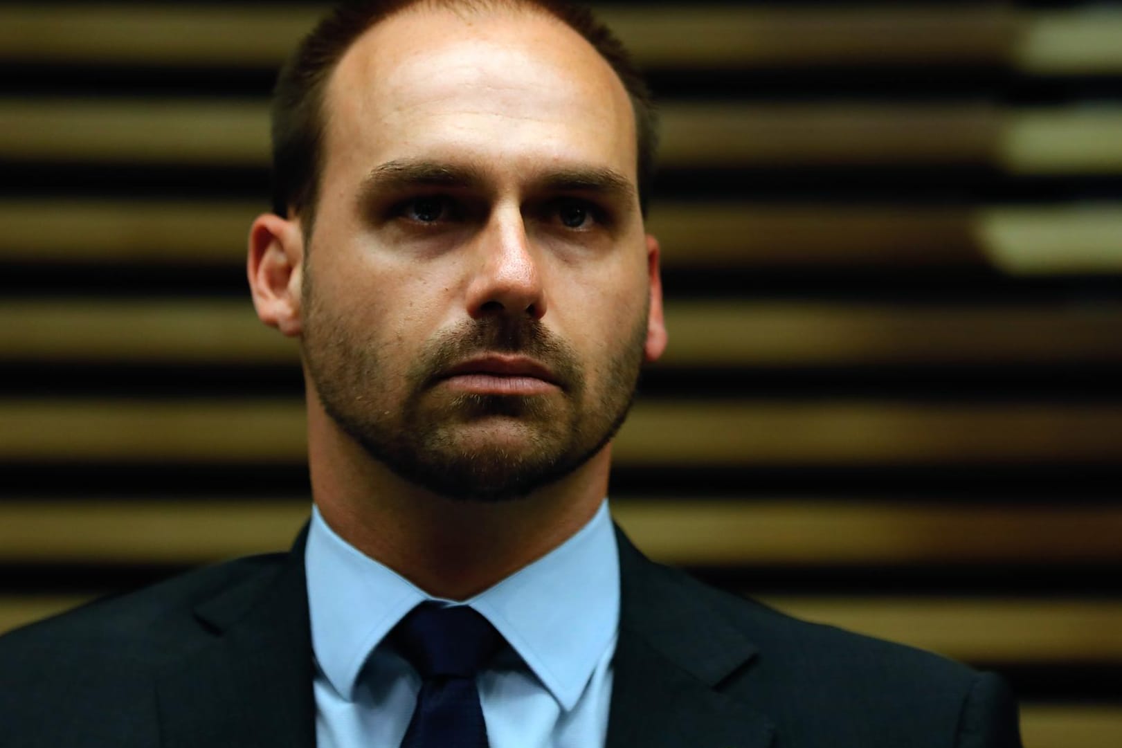 Präsidentensohn: Eduardo Bolsonaro schrieb auf Twitter: "China ist schuld, Freiheit wäre die Lösung."