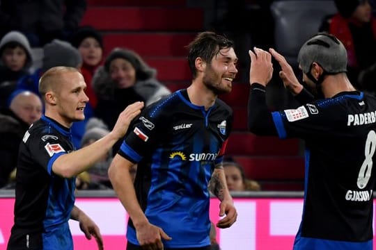 Christian Strohdiek (M) ist der Kapitän des SC Paderborn.