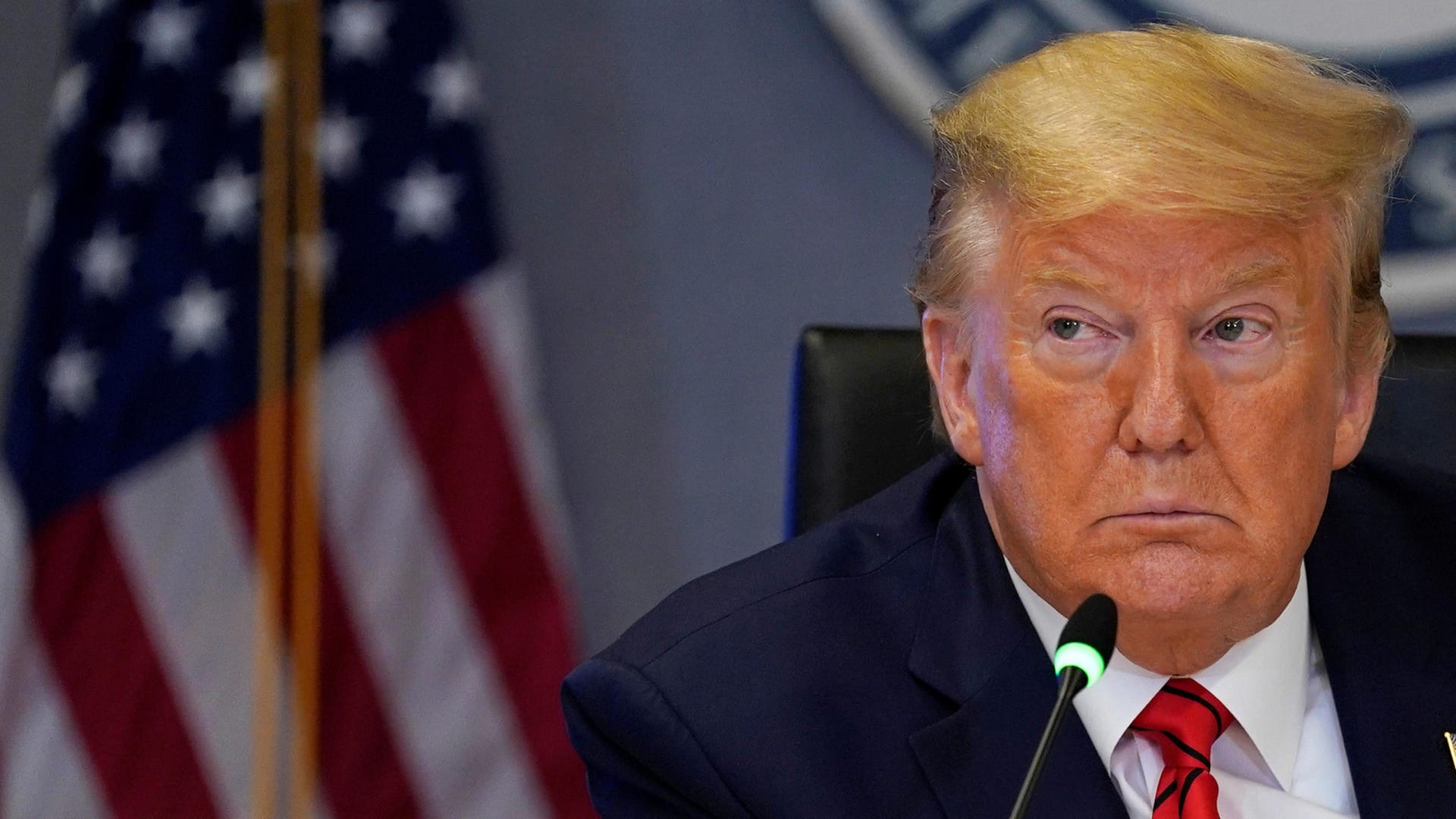 Donald Trump: Die Coronavirus-Krise ängstigt die sonst so optimistischen Amerikaner. Donald Trump: Die Coronavirus-Krise ängstigt die sonst so optimistischen Amerikaner.