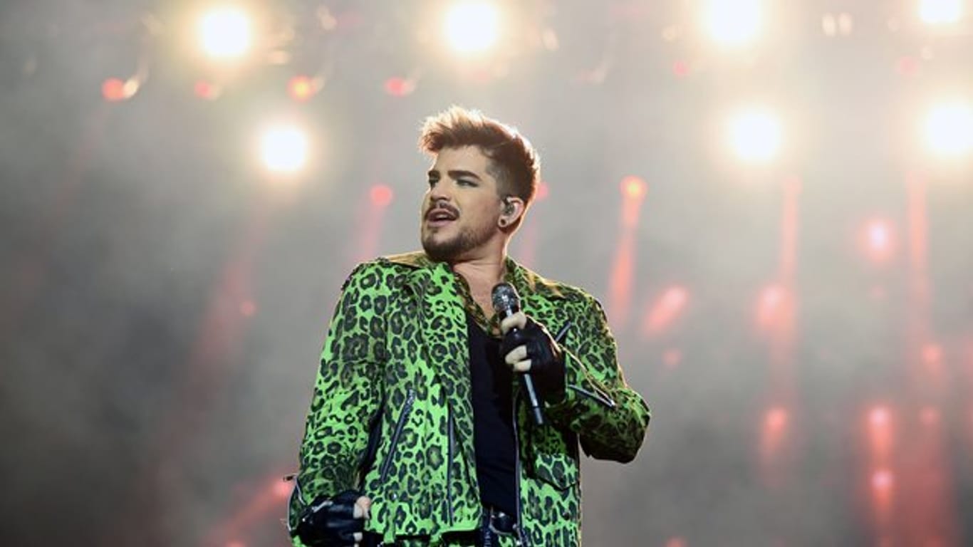 Solokünstler und Queen-Sänger: Adam Lambert.
