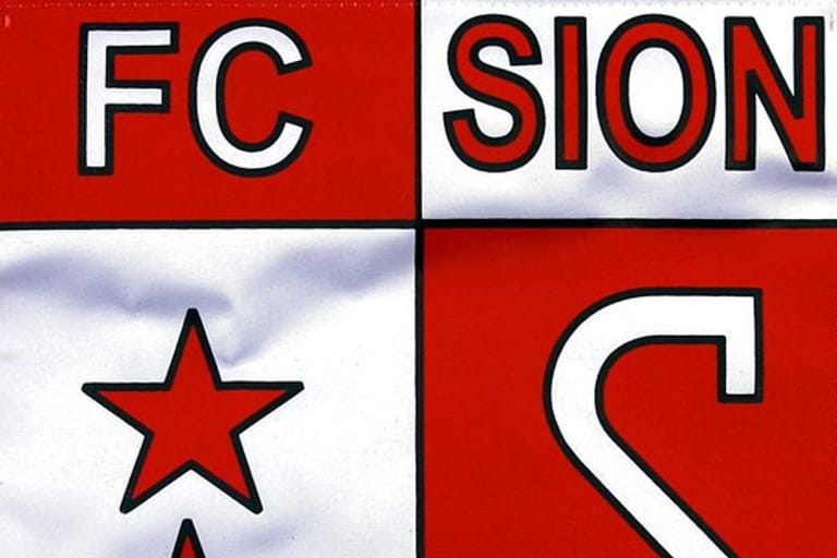 Beim FC Sion gibt es wegen der fristlosen Kündigung von Spielern Ärger: Wimpel des Schweizer Erstligisten.