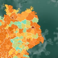 Infografik: Das Coronavirus verbreitet sich in Deutschland. t-online.de zeigt die Zahl der Infizierten auf Landkreisebene.