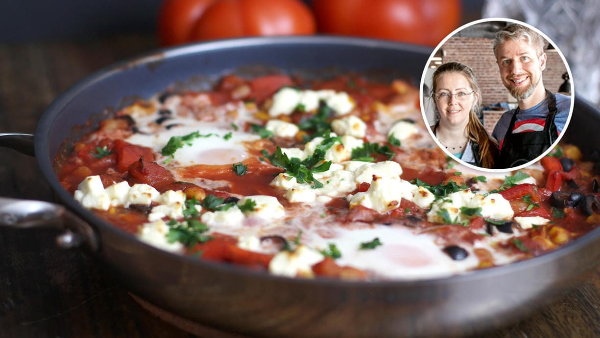 Shakshuka: Das Gericht schmeckt auch aufgewärmt wunderbar.