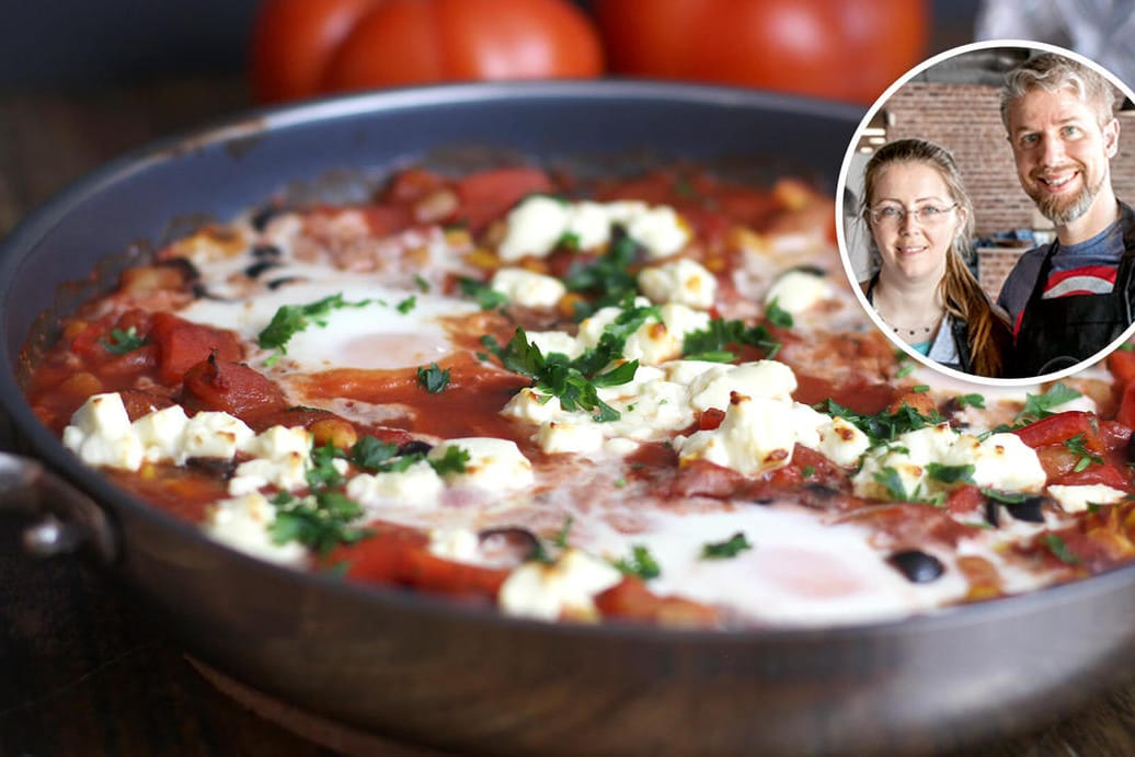 Shakshuka: Das Gericht schmeckt auch aufgewärmt wunderbar.