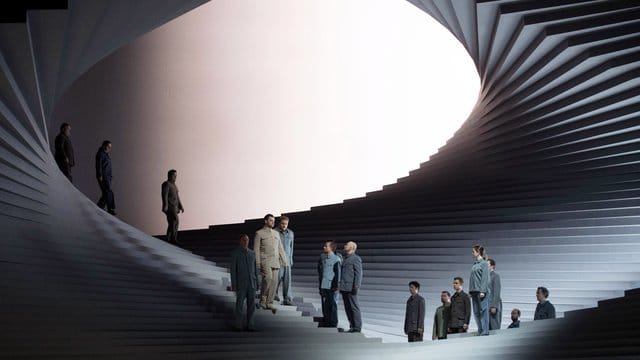 Premiere am Schirm statt im Theater: Die Oper "Fidelio" im Theater an der Wien.