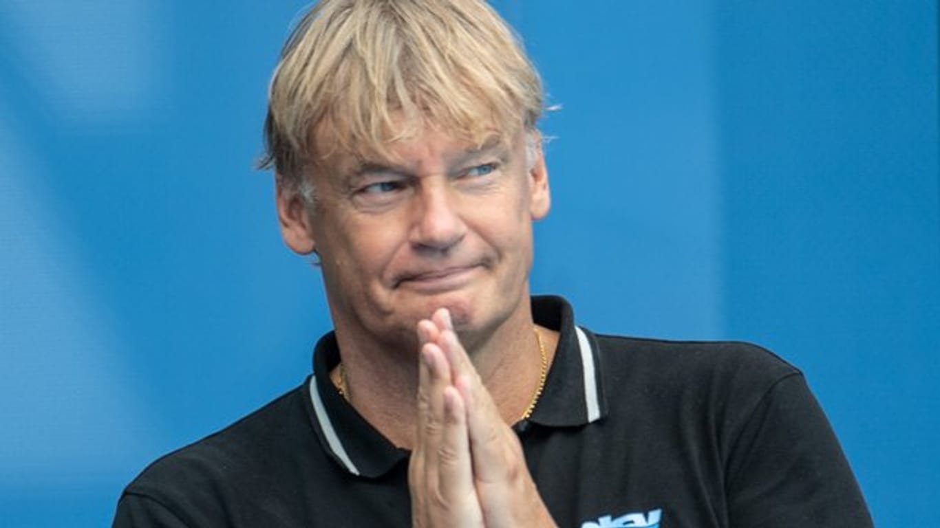 Hagen Stamm ist der Trainer der deutschen Wasserballer.