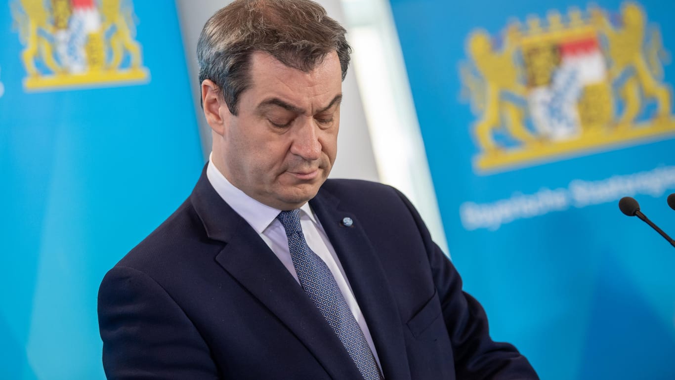 Bayerns Ministerpräsident Markus Söder: "Ich hoffe, dass wir so besser durch die Krise kommen als andere."