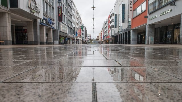 Die große Leere in Saarbrücken.