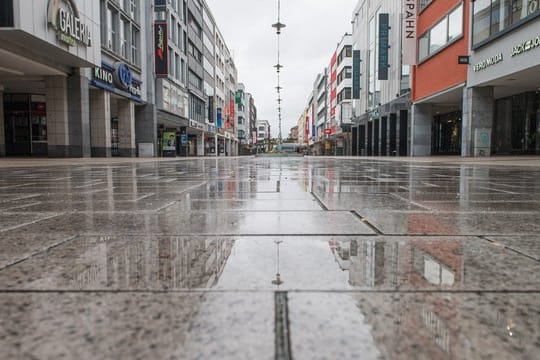 Die große Leere in Saarbrücken.
