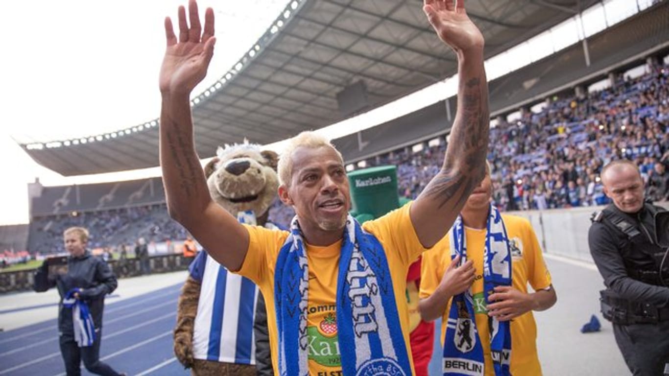 Liebling der Fans: Marcelinho hatte von 2001 bis 2006 bei Hertha BSC gespielt.