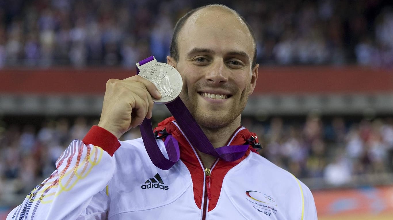 Maximilian Levy 2012 mit seiner Silbermedaille: An die Olympischen Spiele hat der gebürtige Berliner gute Erinnerungen.