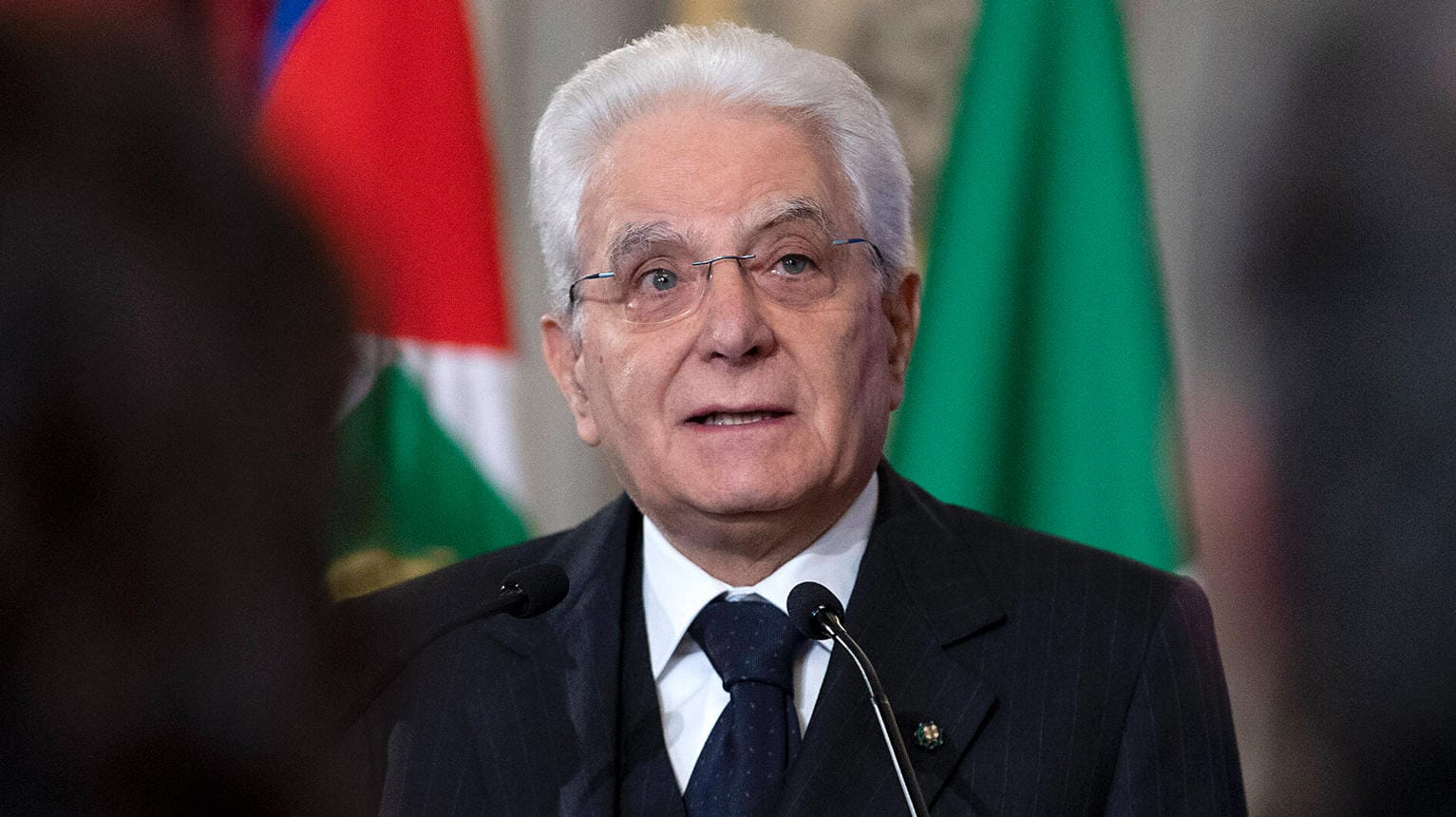 Italiens Präsident Sergio Mattarella: Eindringliche Worte an seinen deutschen Amtskollegen. Italiens Präsident Sergio Mattarella: Eindringliche Worte an seinen deutschen Amtskollegen.