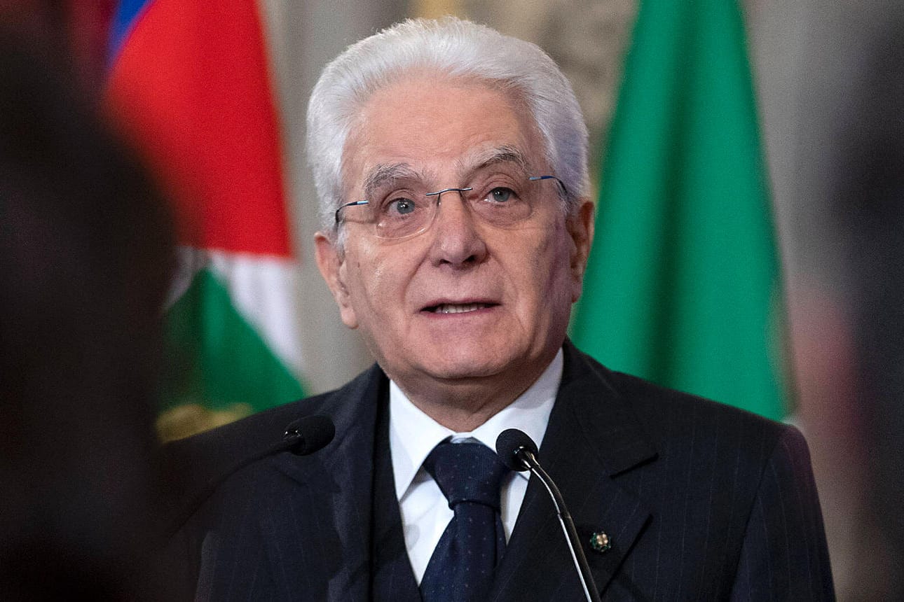 Italiens Präsident Sergio Mattarella: Eindringliche Worte an seinen deutschen Amtskollegen.
