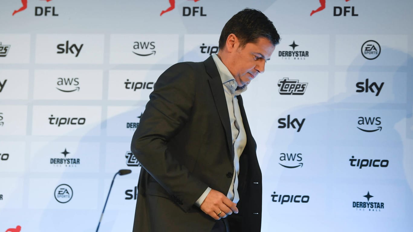 DFL-Geschäftsführer Christian Seifert: Der Liga wird eine Entscheidung nun aufgezwungen.