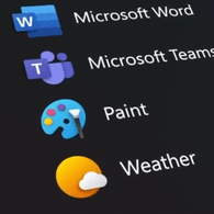 Verschiedene Windows-10-Anwendungen: Microsoft plant, das Design der Logos zu ändern.