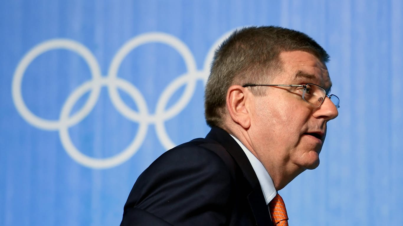 Thomas Bach: der IOC-Präsident appellierte an die Athleten.