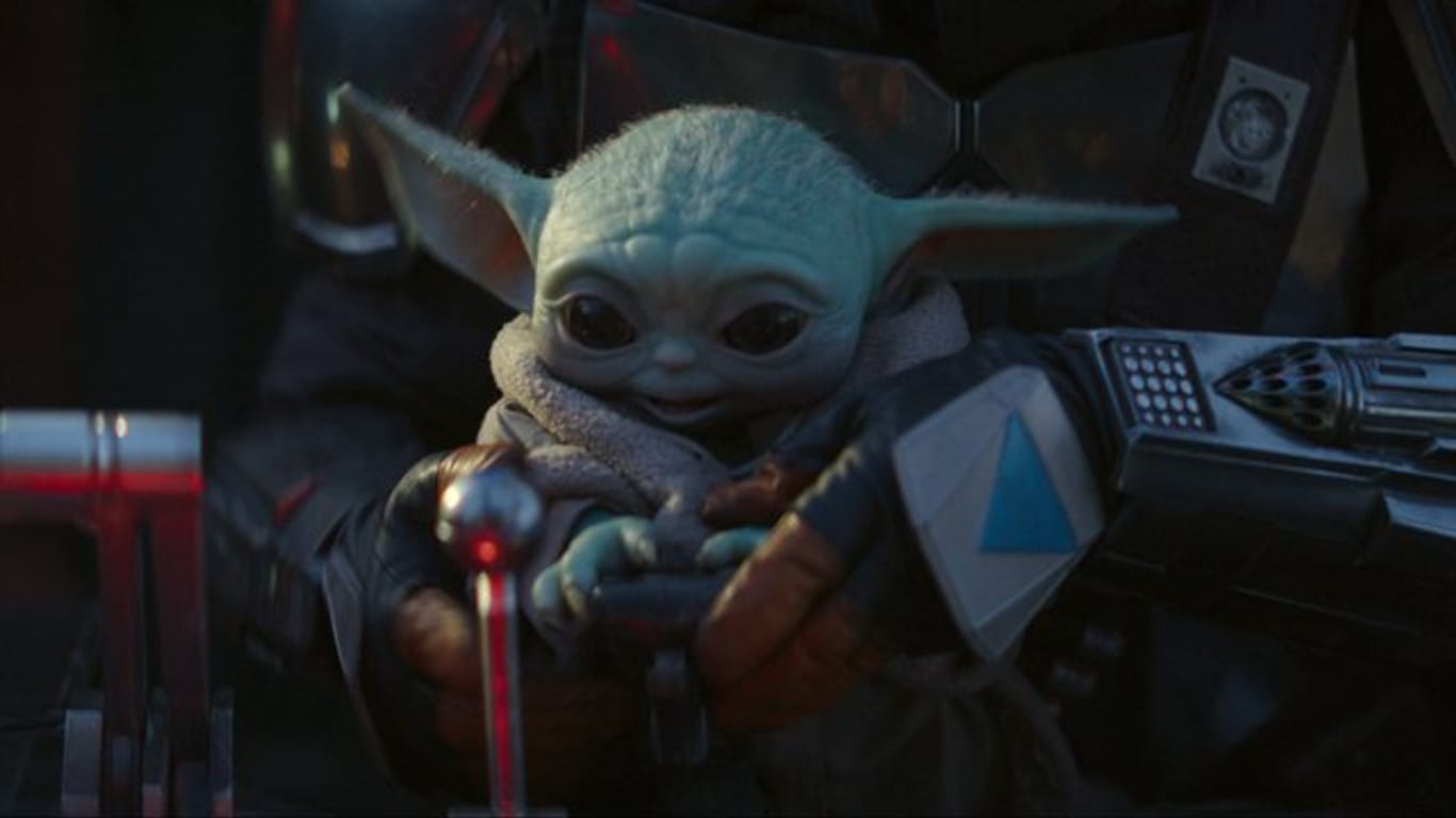 Um Baby Yoda ist sofort ein Kult entstanden.