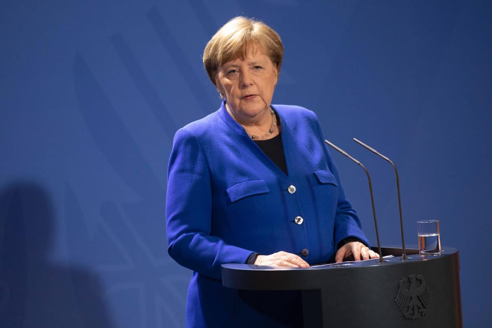 Merkel: Der erste Coronatest der Bundeskanzlerin fiel negativ aus.