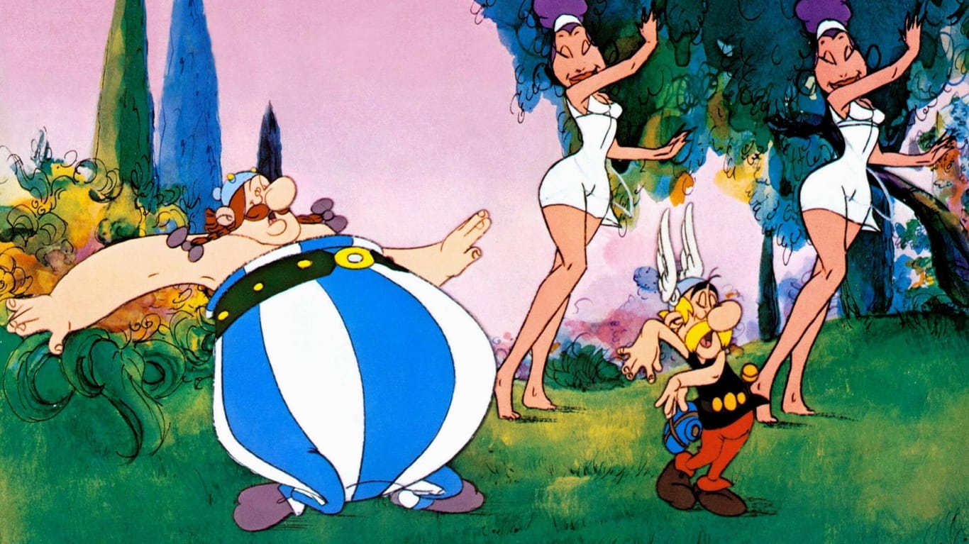 Obelix und Asterix: Von ihnen zeichnete Albert Uderzo zahlreiche Abenteuer.