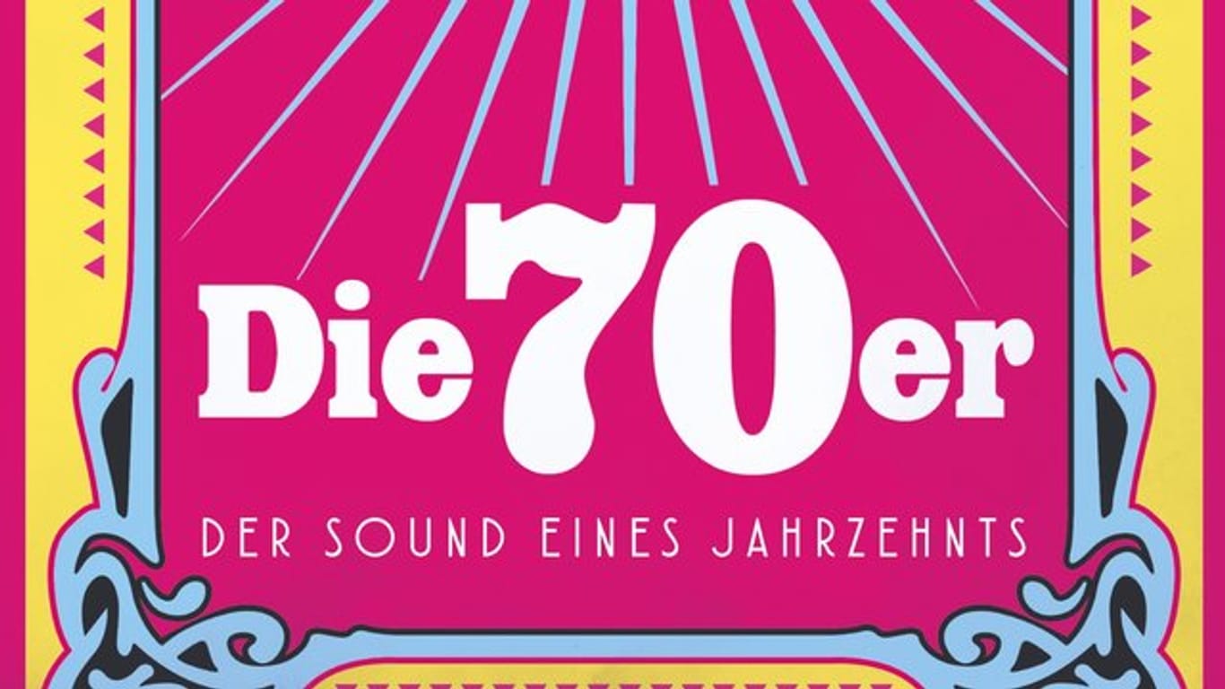 Cover des Buches "Die 70er – Der Sound eines Jahrzehnts" von Ernst Hofacker.