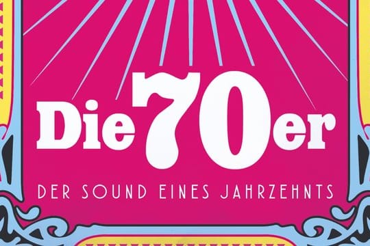 Cover des Buches "Die 70er – Der Sound eines Jahrzehnts" von Ernst Hofacker.