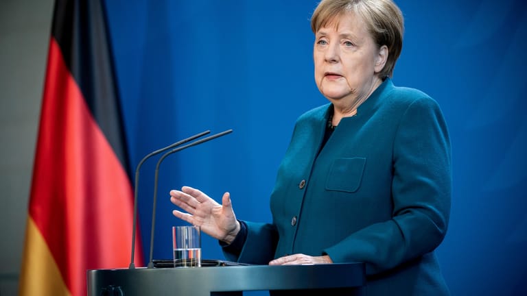 Kanzlerin Angela Merkel: Wird gelobt für ihren Führungsstil in der Krise.