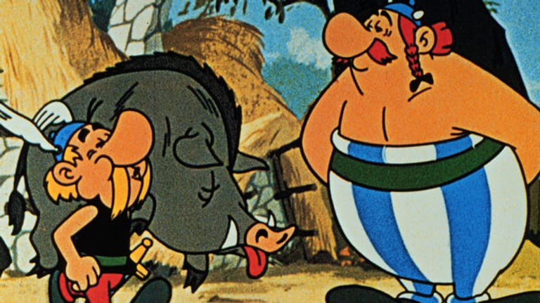 "Asterix der Gallier" (1967): Ab Ende der 1960er-Jahre wurde die Comic-Reihe auch als Zeichentrickfilm adaptiert. Er basiert auf dem ersten, gleichnamigen Comicband von Albert Uderzo und René Goscinny.