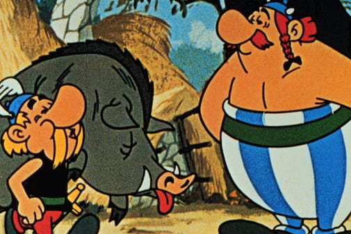 "Asterix der Gallier" (1967): Ab Ende der 1960er-Jahre wurde die Comic-Reihe auch als Zeichentrickfilm adaptiert. Er basiert auf dem ersten, gleichnamigen Comicband von Albert Uderzo und René Goscinny.