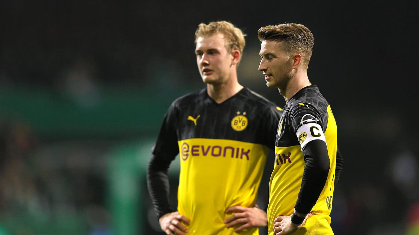Zwei BVB-Profis: Julian Brandt und Marco Reus.