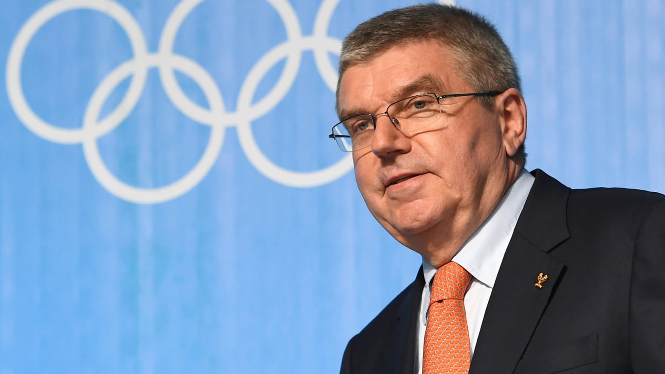 IOC-Präsident Thomas Bach: Das Komitee wurde für sein Zögern kritisiert.