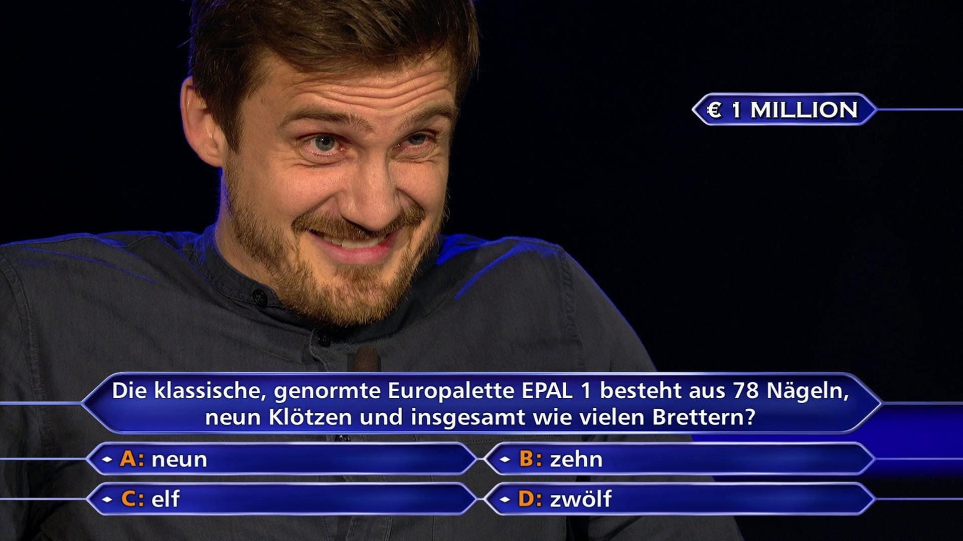 Ronald Tenholte: Bei der Frage um den Hauptgewinn kennt sich der Saftbar-Besitzer aus Köln aus.