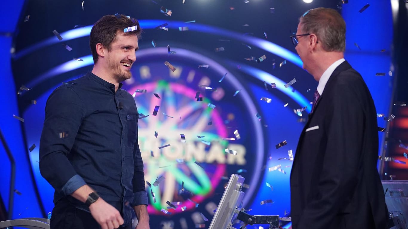 Ronald Tenholte bei "Wer wird Millionär?": Zum zehnten Mal hat in einer regulären Ausgabe der RTL-Rateshow ein Teilnehmer den Hauptgewinn geholt.
