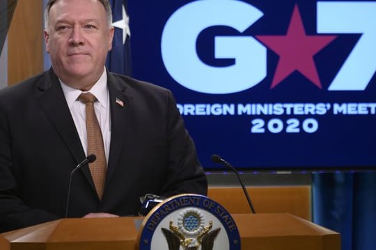 US-Außenminister Mike Pompeo macht China im Zusammenhang mit der Coronavirus-Pandemie schwere Vorwürfe.