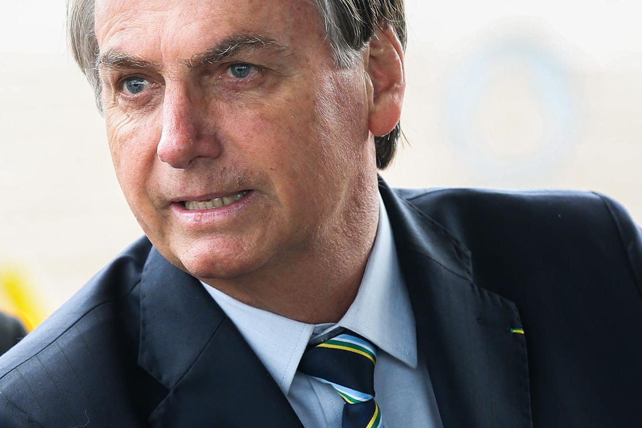Jair Bolsonaro, Präsident von Brasilien: Der Bundesstaat Sao Paulo hat am Samstag weitgehende Ausgangsbeschränkungen erlassen.