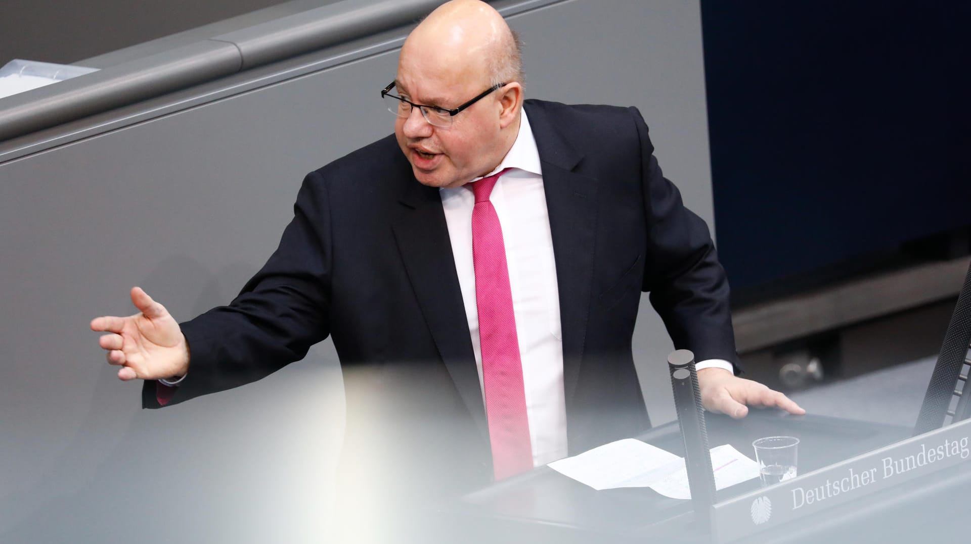 Peter Altmaier: Der Wirtschaftsminister betont die Herausforderung für die Marktwirtschaft. Peter Altmaier: Der Wirtschaftsminister betont die Herausforderung für die Marktwirtschaft.