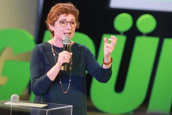 Britta Haßelmann (Archivfoto): Die parlamentarische Geschäftsführerin der Grünen hat sich im Bundestag lautstark geärgert.