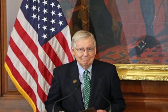 Der republikanische Mehrheitsführer Mitch McConnel.