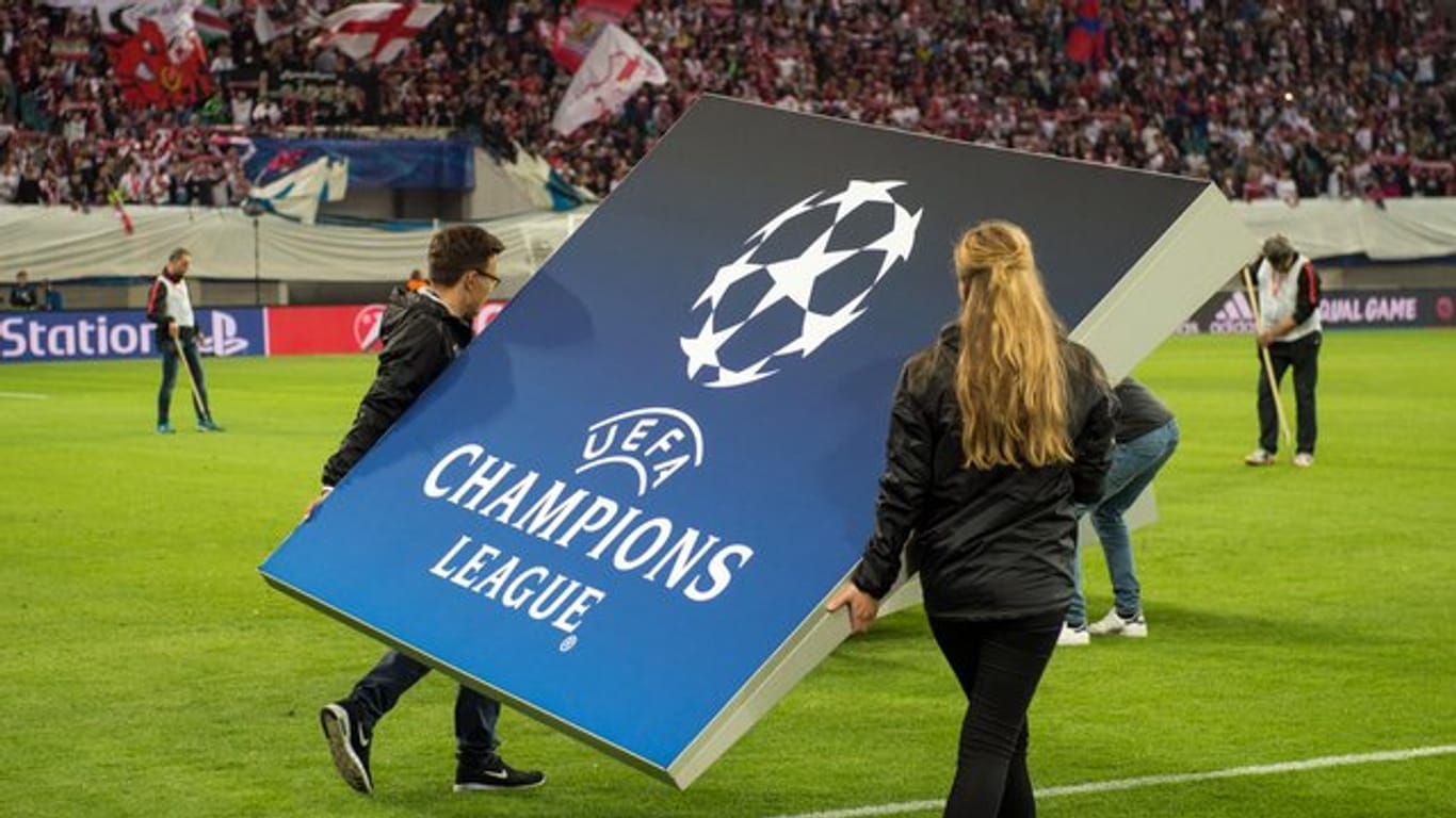 Auch eine mögliche Fortsetzung der Fußball-Champions-League ist unklar.