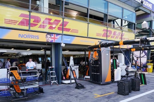 Das McLaren-Team musste sich in Australien in Quarantäne begeben.