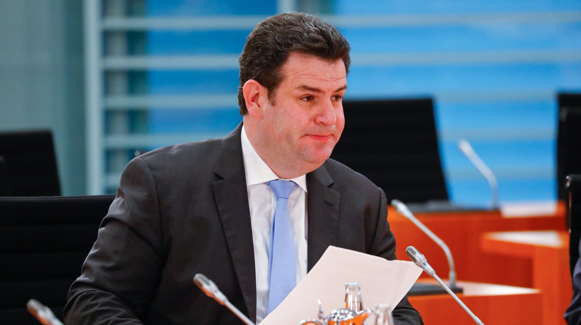 Arbeitsminister Hubertus Heil (SPD): Hält die Diskussion über Termine für eine Lockerung der Alltagsbeschränkungen für fahrlässig.