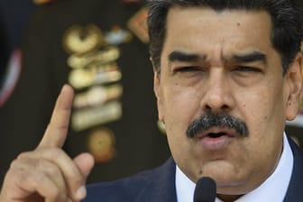 Nicolas Maduro: Der Präsident von Venezuela hält weiter an seiner Macht fest – trotz Sanktionen.