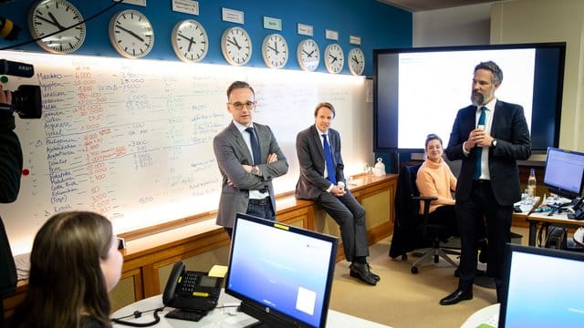 Außenminister Heiko Maas besucht am 20.