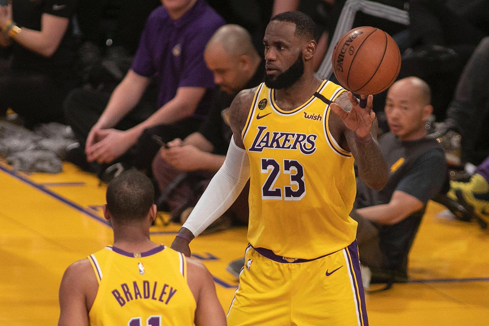 Los Angeles Lakers: LeBron James missfällt die Spielpause gesundheitlich.