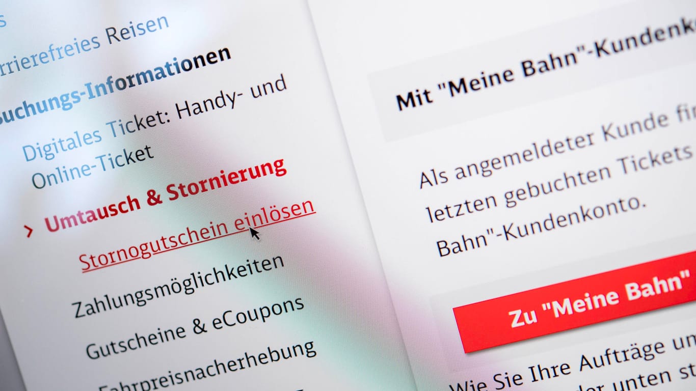 Stornierung: Bahnkunden sollen vom 2. April an auch im Web und mobil gebuchte Sparpreis- und Supersparpreistickets online wieder stornieren können.