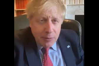 Der britische Permier Boris Johnson: Auf Twitter berichtete er von seinen Symptomen.