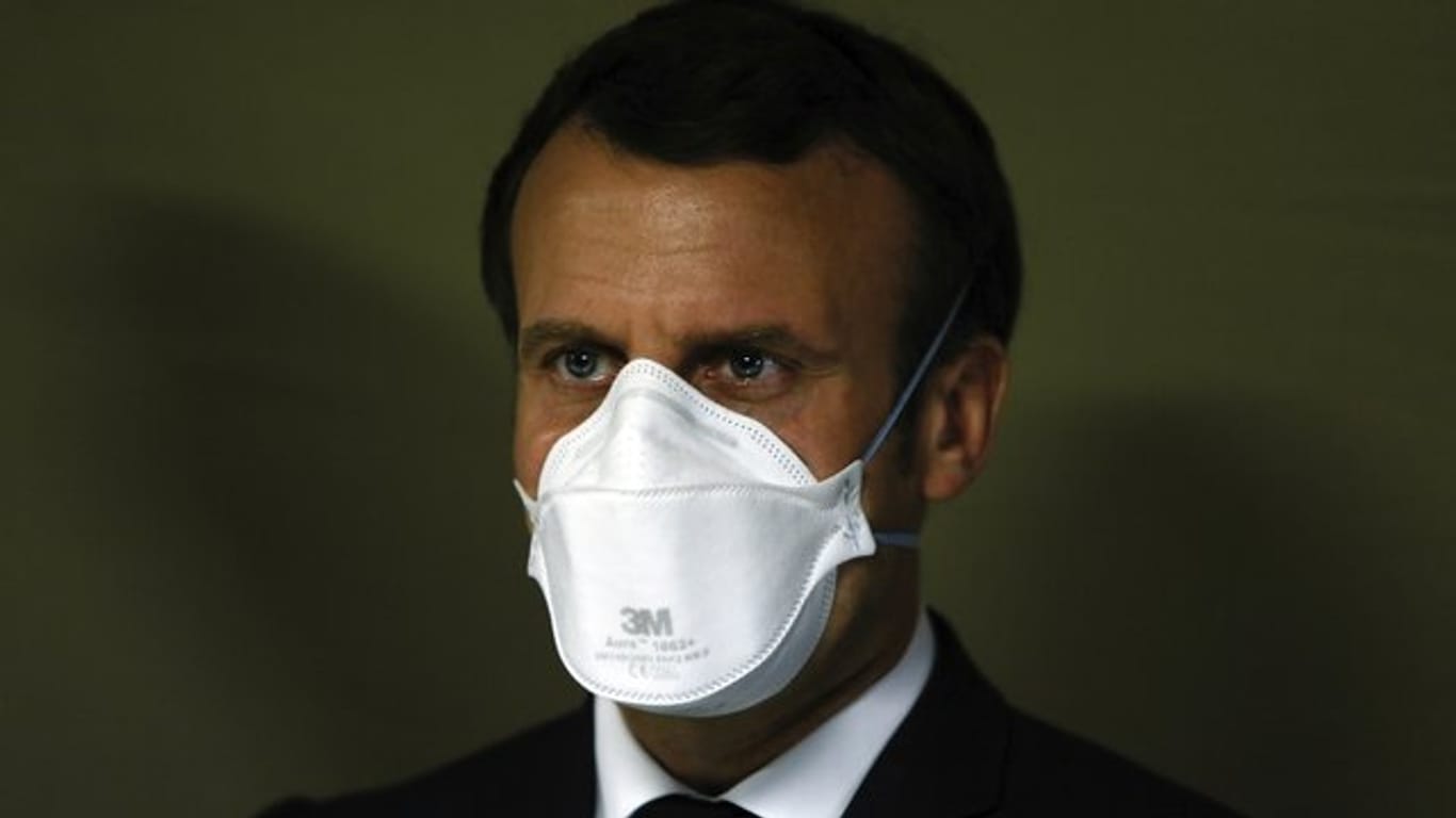 Frankreichs Präsident Emmanuel Macron will gestärkt aus der Krise kommen.