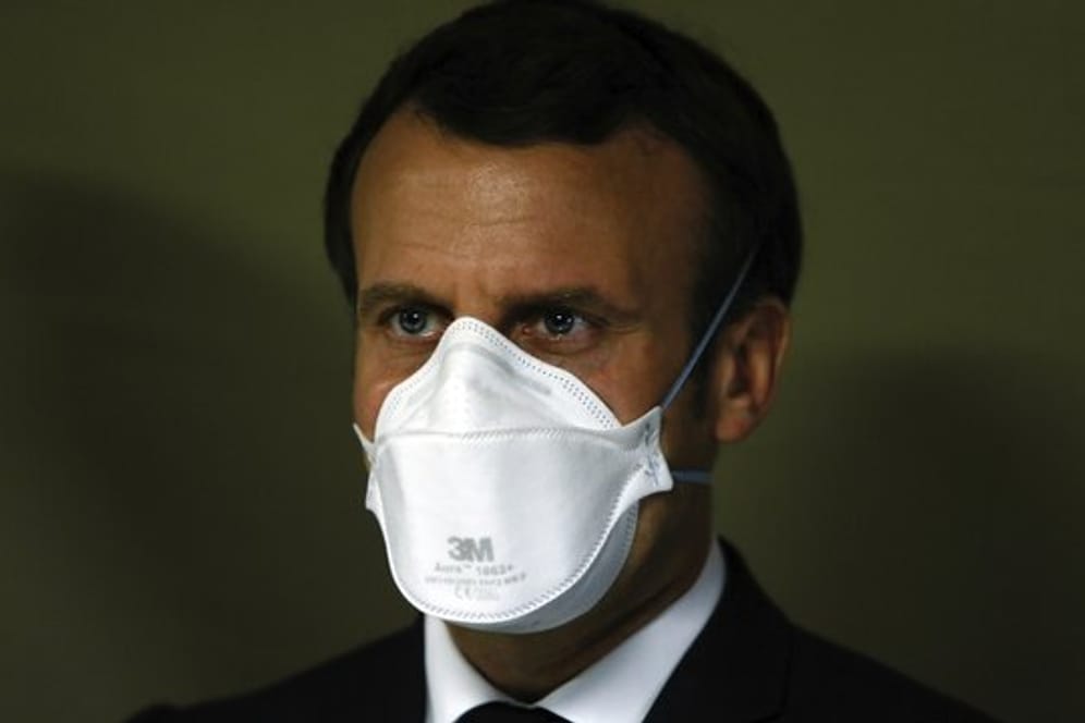 Frankreichs Präsident Emmanuel Macron will gestärkt aus der Krise kommen.